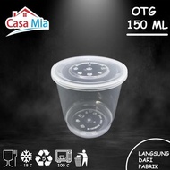 Cup Gelas Plastik 150ml - Cup Puding - Cup Selai - Cup Slime - OTG150
