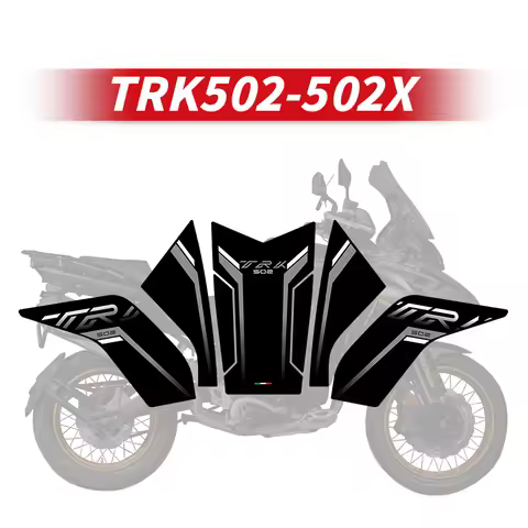For Benelli TRK 502-502X Fuel Tank Area Protection Stickers Kits Of Motorcycle Accessories Decoratio