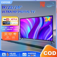 Digital LED TV FHD Ready 43 Inch Television 4K LED MYTV DVB-T2 Ready with HDMI and USB port (32")