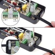 220V Foot Dimmer Switch Foot Operated LED Dimmer Switch Full Range Inline Slide Control Switch for F