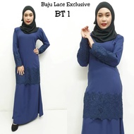 baju raya budak perempuan baju raya 2021 ◈BAJU KURUNG MODEN LACE EXCLUSIVE CORAK BARU⊿