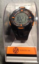 (全新) TOYOTA 86車款 限量多功能運動電子錶 (已沒電,需自行更換電池)