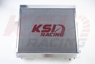 หม้อน้ำ อลูมิเนียม KSI RACING  เต็มใบ 2 ช่อง ตรงรุ่น Toyota VIGO  FORTUNER 2.5-3.0 ( โตโยต้า วีโก้  