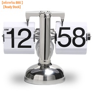 เรโทรพลิกลงนาฬิกา อุปกรณ์ควบคุมภายใน สีดำ Retro Modern Single Scale Digital Stand Auto Flip Desk Ta
