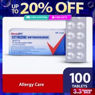 Unilab - RiteMED Cetirizine 100 Tablets (Allergy Relief)