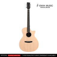Enya EGA-X1 Pro SP1 EQ - Cutaway Solid Top Acoustic Guitar