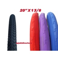 FIXIE TUBE TYRE 20" X 1 3/8 / TIBE TIRE BASIKAL FIXIE 20" X 1 3/8 / COLOUR TYRE FIXIE 20"