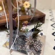 透明花盒 日記花禮 時光花