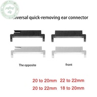 PUSKY Watch Band Adapters 20mm To 18mm 20mm 22mm To 22mm 22mm To 20mm Qui Release Pins Watchband Con