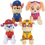 Paw Patrol Skye Marshall Chase Rubble Stuffed Plush Toy Set (4 Count)