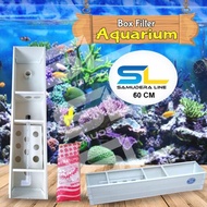Aquarium Gutter Filter / Box Aquarium Size 60.Cm
