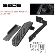 SADE Black Adjustable Driver Side Dead Foot Rest Pedal Kick Panel Replacement For Jeep Gladiator JT 