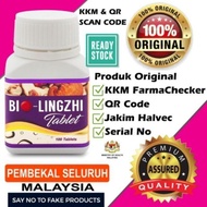 [READY STOCK] BIO-LINGZHI TABLET 100% ORIGINAL WITH QR CODE  PROMOTION HARGA TERHAD 