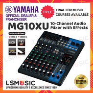 Yamaha MG10XU 10-Channel Audio Mixer and Effects Professional Analog Mixing Console 4 mono 3 stereo w/ SPX ( MG 10XU )