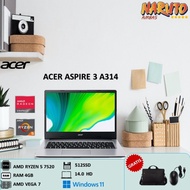 Laptop Acer Aspire 3 Ryzen 5 7000 4Gb 512Gb Ssd Vega 7 14 Hd