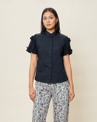 Caramel Studio - Layla Shirt เสื้อเชิ้ตแขนสั้น ผ้าฝ้าย