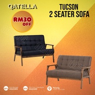 Qatella TUCSON 2 Seater Sofa / 1+2+3 Seater Sofa / Fabric Sofa / PU Sofa / 2 Seater Sofa / 3 Seater Sofa / Sofa Set 沙发