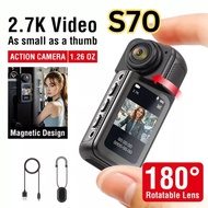 CaMera Store S70 Action Camera, 2.7K action camera, digital video 30M waterproof, WiFi connection 【B