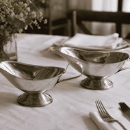 5oz / 10oz Stainless Steel Aladin Sauce Boat Aladin Boat Gravy Boat Steak Sauce Bowl 140ml / 280ml
