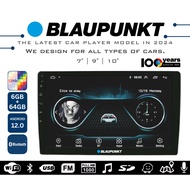 BLAUPUNKT Android Car Player 6GB+64GB | AHD Camera | Touchscreen Navigation & MP5 Multimedia Player 