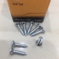 FIT-ELT wood screws 5/s8 x 6 wood screws 5/s8 x 6 wood screws 5/s8"x6 worm bolts wood srew worm Bolt