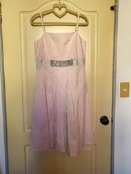 銀穗en suey專櫃粉色小洋裝 小禮服