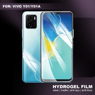 DW DW DW| Anti-Scratch Vivo Y01 Y01A Hydrogel Film Clear Anti-Glare Anti-Spy Anti-Blu Light Not Temp