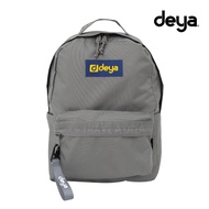 De deya Pop Backpack Dawn Gray-Classic Campus Unisex Commuter Leisure Plain