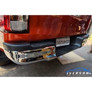 Toyota Hilux Conquest Revo 2015 to 2020 Black Chrome Rear Bar Rear Bumper