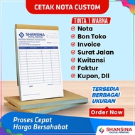 Cetak Nota / Kwitansi Custom / Nota NCR / Nota 2 Ply / Nota 3 Ply / Print Nota 2 WARNA