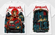 Bandai | Metallica M72 World Tour Dublin Ireland Graphics T-shirt 100%Cotton Mens Womens Popular Str