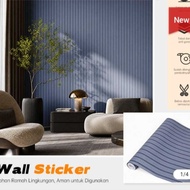 Grey Panel Motif Wall Paper dp7 3.5mx45cm Minimalist, Contemporary and Waterproof Design