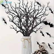 TEENI 5pcs Halloween Artificial Dead Branch, Antlers Shape Non-Fading Artificial Plastic Tree Branch