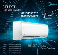 2.5HP Mid'ea Split Type Inverter Aircon Celest