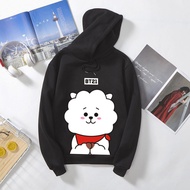 6Dayshop Sweater Hoodie Jacket Women Clothes RJ BT21 BW Adem Funny Fashion Cute