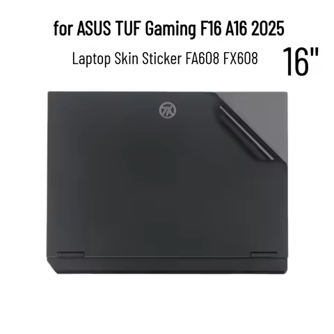 Laptop Skin Sticker Decal for ASUS TUF Gaming F16 A16 2025 FX608 FA608 16" Anti-Scratch Bubble Free 