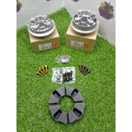 SPROCKET HUB , HUB SPOKET YAMAHA Y125 Z / Y125ZR COMPLETE SET SIAP SKRU HUB SPOKET GOLD , TITANIUM , SKRU ALLENKEY