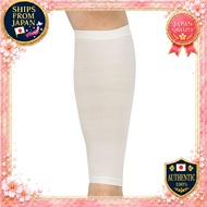 D&M Leg Sleeve Calf Supporter Cool Type 2-Pack White Made in Japan