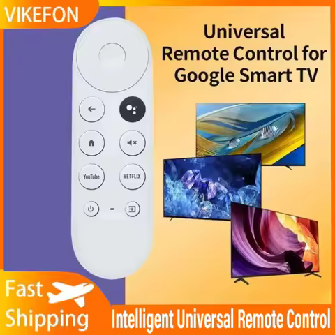 For Chromecast 4k Google TV G9N9N Remote Control Bluetooth Pairing Voice Control Smart Home Remote C