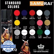 SAMURAI PAINT - Motorcycle Spray Paint STANDARD/High Temp/ Black Spray Paint /Primer Surfacer