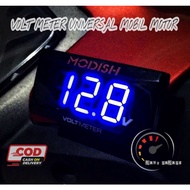 Battery voltmeter universal car and motorbikeVOLT meter, waterproof voltmeter for nmax vario motorbi