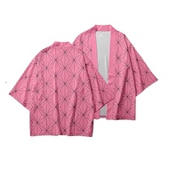 JUBAH HAORI KIMONO ANIME DEMON SLAYER NEZUKO COSPLAY