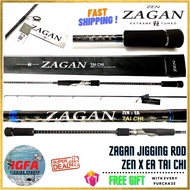 [IGFA] ZEN ZAGAN TAI CHI Rod Spinning Fuji Zagan Jigging Rod Zagan Rod Zen Zagan TaiChi Joran Jiggin