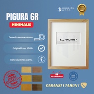 KAYU 6r Photo FRAME/Minimalist Wood FRAME/Wood FRAME/6R Photo Paper/No Glass