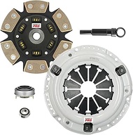 ClutchMaxPRO Performance Stage 3 Clutch Kit Compatible with 1993-1995 Honda Civic Del Sol 1992-2005 