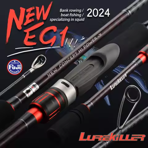 2025 New Lurekiller Egi Alite Egi Fishing Rod 762ML/832ML/862ML Fuji Pargs High Carbon Spinning Rod 