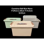 Bali Container Box 8,17,30 ltr Mono / Container Box / JJ.Houseware