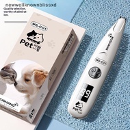 NESE Rechargeable Pet Fur Trimmer Precision  LED Power Display Fast Charging Grooming Clipper for Do