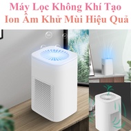 Máy Lọc Không Khí Tạo Ion Âm Khử Mùi Phòng Ngủ Nhà Vệ Sinh Với Công Nghệ Lọc Hepa