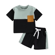 Baby Boy 4th Of July Outfit Toddler Summer T Shirt Shorts 2pcs Set Newborn My First Fourth Of July C